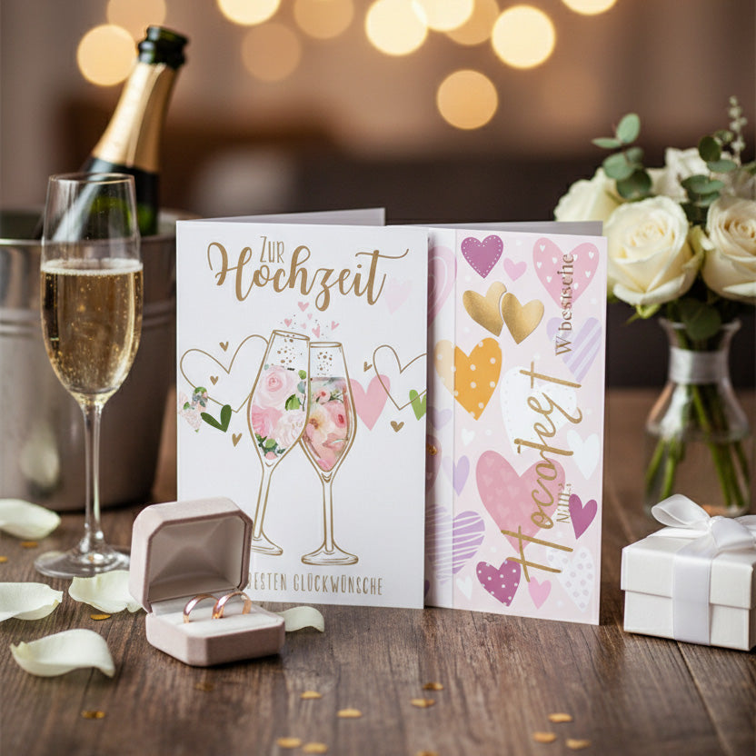 Karten zur Hochzeit