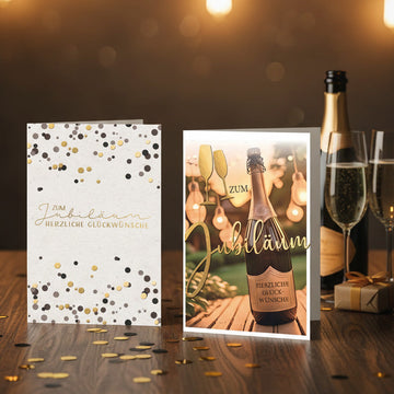 Karten zum Jubiläum