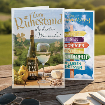 Karten zum Ruhestand