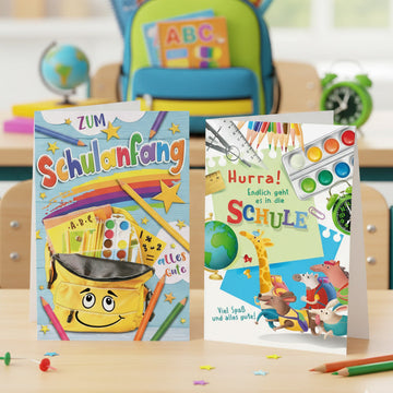Karten zum Schulanfang