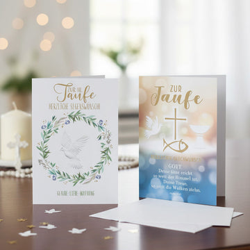 Karten zur Taufe